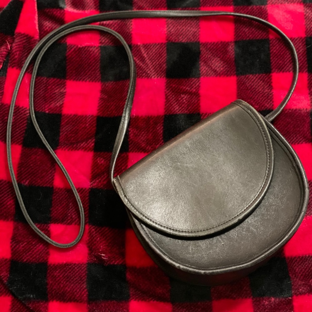 Black Vintage Coach Crossbody
